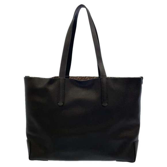 Burberry Tote Bag Embossed Monogram Morph Bag Black - Picture 2 of 9